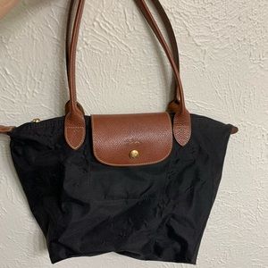 Good used condition black longchamp bag